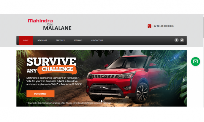 Mahindra Malalane by Auto Digital Technologies (Pty) Ltd