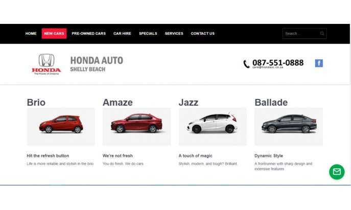 Honda Auto South Coast by Auto Digital Technologies (Pty) Ltd