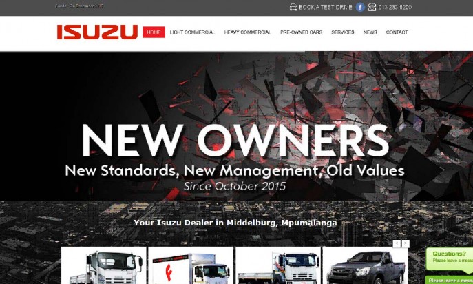 Isuzu Dealer Middelburg by Auto Digital Technologies (Pty) Ltd