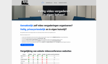 Veilig Video Vergaderen by Peter Martin