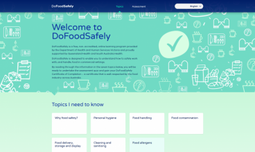 DoFoodSafely by Webplace - Web Design Agency Melbourne