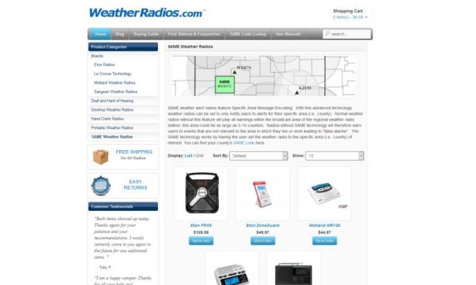 Weatherradios.com by GWS desk