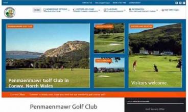 Penmaenmawr Golf Club by Keimos Designs