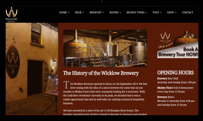 Wicklow Brewery by C Me Online Limited