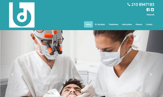 Glyfada Dentist by PROUDPIXEL