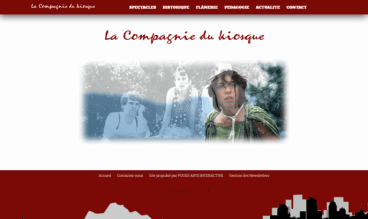 LA COMPAGNIE DU KIOSQUE by POUSS ARTS INTERACTIVE