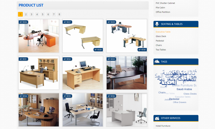 Aflak Office Furniture- Saudi Arabia by YB