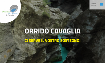 Orrido di Cavaglia by ecomunicare.ch sagl Web Design