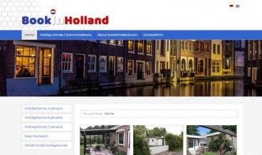 Book in Holland by JS Webdesign