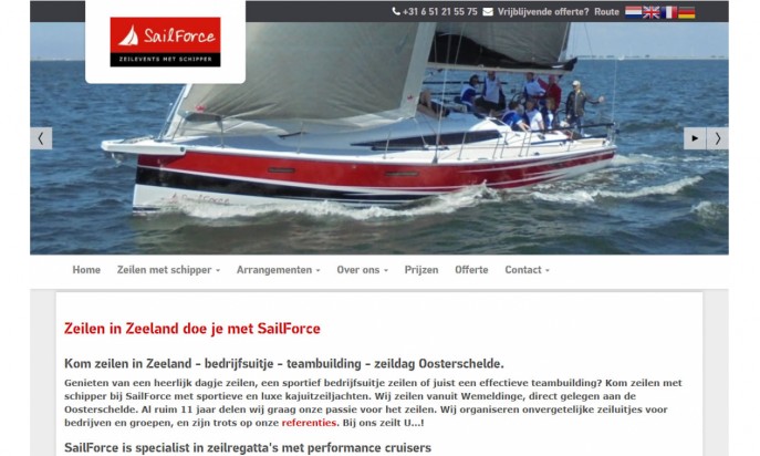 Zeilen Zeeland by JS Webdesign