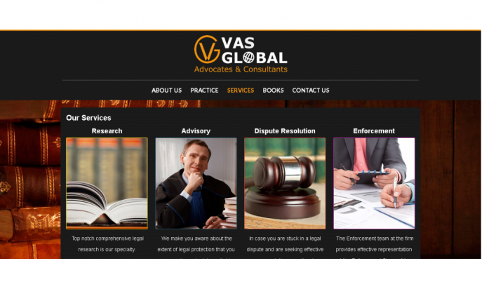 VAS Global - Legal Eagle by DELHI WEBSITE STUDIO