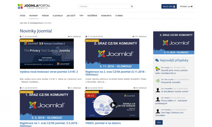 Joomlaportal.cz by Linelab