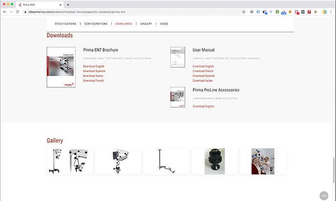 Laboamerica - Microscope Manufacturers by J2 Studio