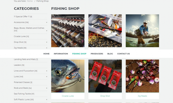 UlSpinning Fishing Shop by INDICO