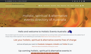 Holistic Events Australia by Petra Webstein