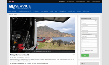 Måløy Havneservice by Web Norge