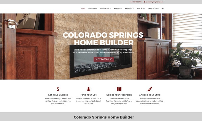 Colorado Springs Home Builder-Homes by Michael Hall by Joe Boylan