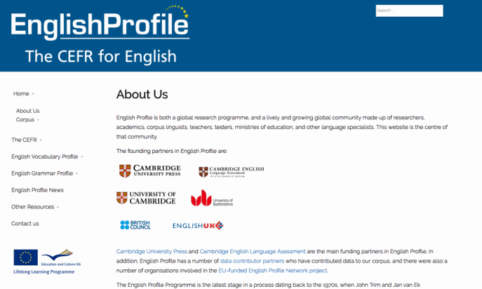 English Profile by Brian Teeman