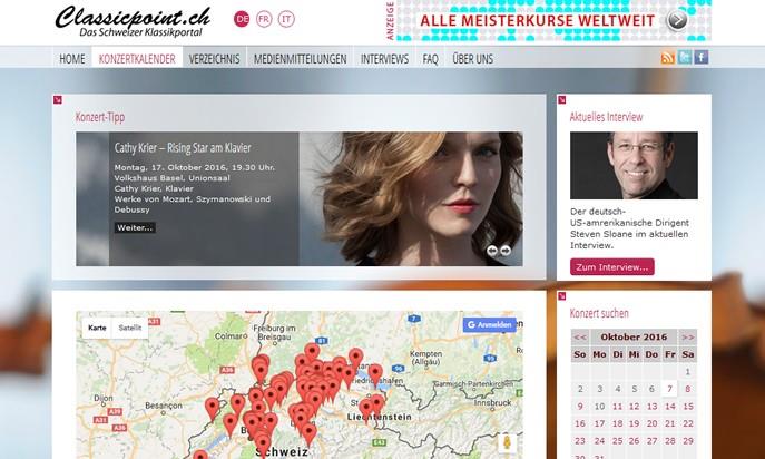 Classical Music Portal by Masterhomepage GmbH