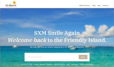 St. Martin Tourist Office, SXM Smile Again by IDIMweb