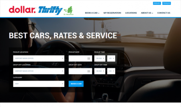 Dollar/Thrifty, the #1 Car Rental in St. Maarten/St.Martin by IDIMweb