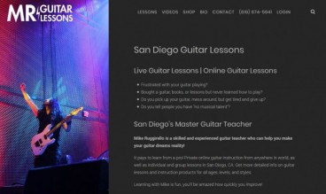 MRGuitarLessons.com by CreativeSights