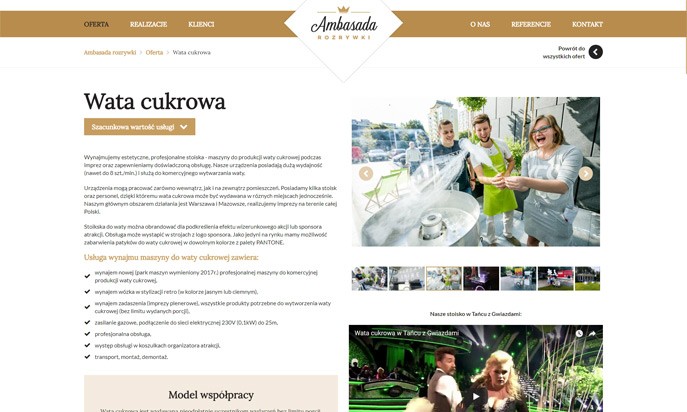 Ambasada Rozrywki by Jacek Nadolny - StudioAlfa Joomla Webdesign