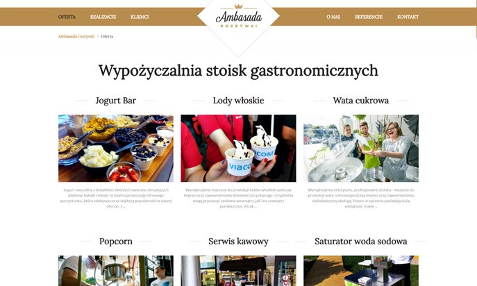 Ambasada Rozrywki by Jacek Nadolny - StudioAlfa Joomla Webdesign