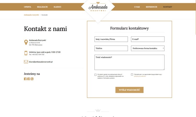 Ambasada Rozrywki by Jacek Nadolny - StudioAlfa Joomla Webdesign