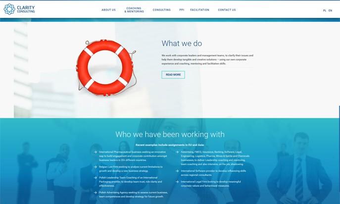 Clarity Consulting by Jacek Nadolny - StudioAlfa Joomla Webdesign