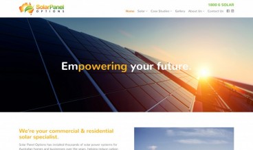 Solar Panel Options by Mity Digital