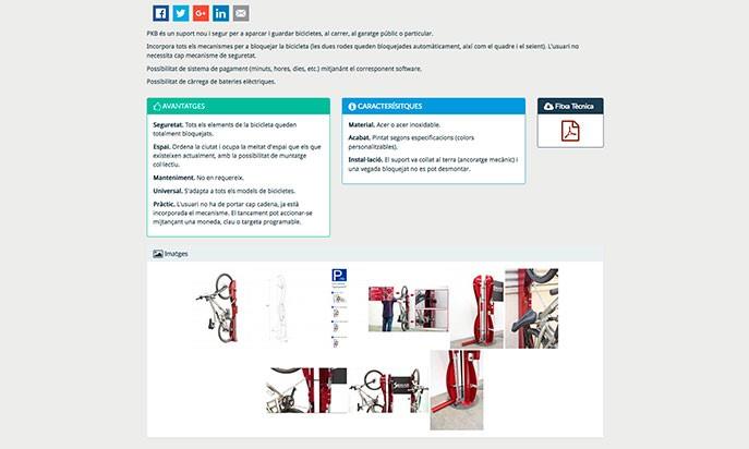 Semab - Bicycle and motorcycle safety parkings by Webs de Futbol